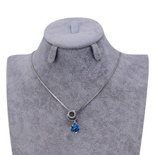 Load image into Gallery viewer, Ring Shaped Cube Crystal Pendant Necklace - Mega Discount Store Ghana