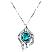 Load image into Gallery viewer, Magic Pattern Blue Crystal Necklace - Mega Discount Store Ghana