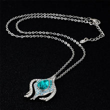 Load image into Gallery viewer, Magic Pattern Blue Crystal Necklace - Mega Discount Store Ghana