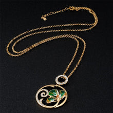 Load image into Gallery viewer, Classic Petal Painting Necklace, Chain Length: 90cm - Mega Discount Store Ghana