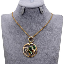 Load image into Gallery viewer, Classic Petal Painting Necklace, Chain Length: 90cm - Mega Discount Store Ghana