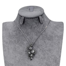 Load image into Gallery viewer, Crystal Inlay Twisted Snake Pendant Necklace, Chain Length: 43cm - Mega Discount Store Ghana