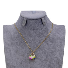 Load image into Gallery viewer, Brushed Gold-plated Bag Shape Pendant Necklace, Chain Length: 44cm - Mega Discount Store Ghana