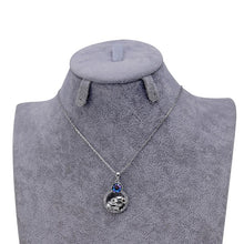 Load image into Gallery viewer, Lamb Pendant Alloy Crystal Necklace, Chain Length: 45cm - Mega Discount Store Ghana
