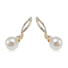 Load image into Gallery viewer, 2 PCS Willow Plum Style Imitation Pearl Earrings - Mega Discount Store Ghana