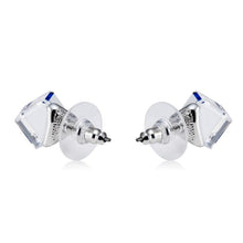 Load image into Gallery viewer, 2 PCS Cube Crystal Stud Earrings - Mega Discount Store Ghana