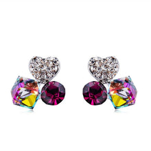 Load image into Gallery viewer, Crystal Zircon Colorful Earrings - Mega Discount Store Ghana