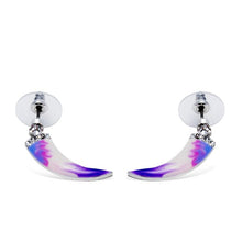Load image into Gallery viewer, 2 PCS Horn Style Spray Paint Stud Earrings - Mega Discount Store Ghana