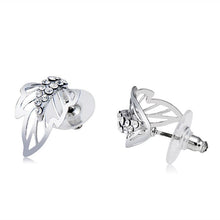 Load image into Gallery viewer, 2 PCS Fashion Alloy Crystal Leaf Earrings - Mega Discount Store Ghana