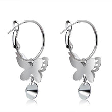 Load image into Gallery viewer, 2 PCS Fashion Flying Butterfly Style Crystal Alloy Earrings - Mega Discount Store Ghana