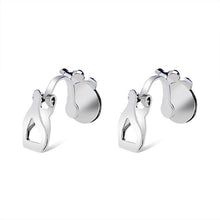 Load image into Gallery viewer, 2 PCS Fashion Purple Butterfly Style Crystal Studded Ear Clip - Mega Discount Store Ghana
