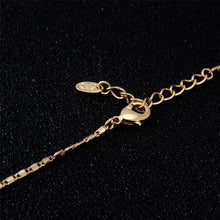 Load image into Gallery viewer, Fashion Flower Crystal Gold-plated Pendant Necklace - Mega Discount Store Ghana