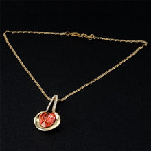 Load image into Gallery viewer, Fashion 18K Gold-plated Alloy + Diamond Pendant Necklace - Mega Discount Store Ghana