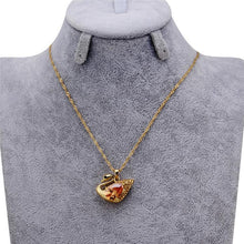 Load image into Gallery viewer, Fashion Beautiful Swan Design Crystal Pendant Necklace - Mega Discount Store Ghana