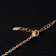 Load image into Gallery viewer, Fashion Rhinestone Embellished Square Crystal Inlaid Necklace - Mega Discount Store Ghana