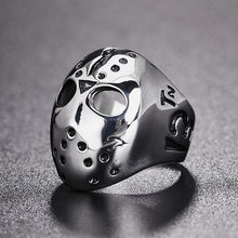 Load image into Gallery viewer, Punk Gothic Rock Mask Skull Titanium Steel Ring - Mega Discount Store Ghana