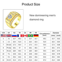 Load image into Gallery viewer, Fashion New Style Gold Plated + AAA Zircon Inlaid Rhinestone Diamond Ring - Mega Discount Store Ghana