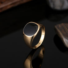 Load image into Gallery viewer, High-grade Classic Alloy High Polished Drip Oil Style Ring,(Gold) - Mega Discount Store Ghana