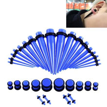 Load image into Gallery viewer, 36PCS Unisex Acrylic Ear Expansion Ear Extender 14G-00G Accessories Set - Mega Discount Store Ghana