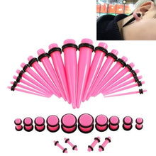Load image into Gallery viewer, 36PCS Unisex Acrylic Ear Expansion Ear Extender 14G-00G Accessories Set - Mega Discount Store Ghana