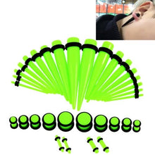 Load image into Gallery viewer, 36PCS Unisex Acrylic Ear Expansion Ear Extender 14G-00G Accessories Set - Mega Discount Store Ghana