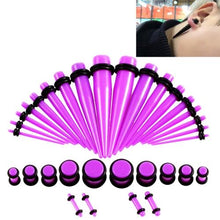 Load image into Gallery viewer, 36PCS Unisex Acrylic Ear Expansion Ear Extender 14G-00G Accessories Set - Mega Discount Store Ghana