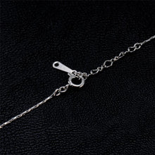 Load image into Gallery viewer, Three Petals Colorful Crystal Silver Plated Chain Pendant Necklace(Silver) - Mega Discount Store Ghana