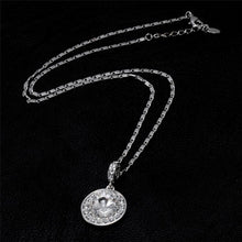 Load image into Gallery viewer, Simple Fashion Crystal Diamond Necklace(Silver) - Mega Discount Store Ghana