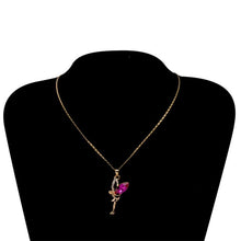 Load image into Gallery viewer, Fairy Crystal Zircon Pendant Necklace(Gold) - Mega Discount Store Ghana