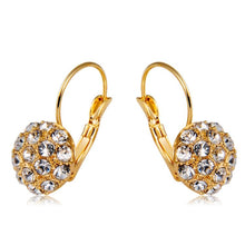 Load image into Gallery viewer, 1 Pair Elegant Diamond Fashion Female Earrings(Gold) - Mega Discount Store Ghana