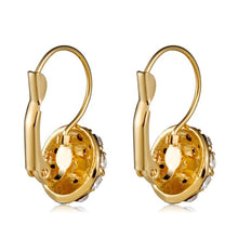 Load image into Gallery viewer, 1 Pair Elegant Diamond Fashion Female Earrings(Gold) - Mega Discount Store Ghana
