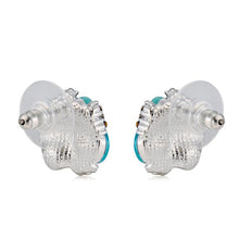 Load image into Gallery viewer, 1 Pair Fashion Blue Rhinestone Ear Stud(Blue) - Mega Discount Store Ghana