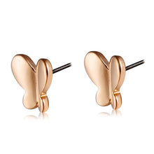 Load image into Gallery viewer, 1 Pair Fashion Simple Butterfly Earrings(Rose Gold) - Mega Discount Store Ghana
