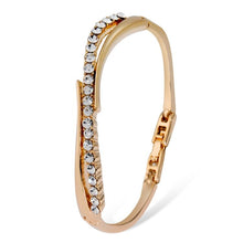 Load image into Gallery viewer, Ladies Fashion Rhinestone Bracelet(Rose Gold) - Mega Discount Store Ghana