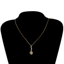 Load image into Gallery viewer, Cute Little Fox Zircon Crystal Earrings Necklace Set(Gold) - Mega Discount Store Ghana