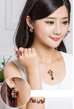 Load image into Gallery viewer, 1 Pair Colorful Zircon Earrings Stud Jewelry For Women And Girls - Mega Discount Store Ghana