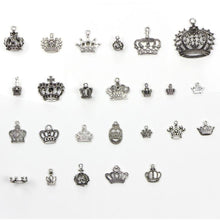 Load image into Gallery viewer, 25 in 1 Tibetan Silver Bracelet Accessories Exquisite Crown Pendant Set - Mega Discount Store Ghana