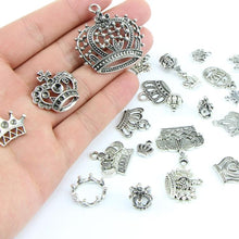 Load image into Gallery viewer, 25 in 1 Tibetan Silver Bracelet Accessories Exquisite Crown Pendant Set - Mega Discount Store Ghana