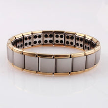 Load image into Gallery viewer, Fashion Stainless Steel Germanium Magnetic Health Bracelet Titanium Steel Jewelry(gold+silver) - Mega Discount Store Ghana