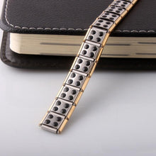 Load image into Gallery viewer, Fashion Stainless Steel Germanium Magnetic Health Bracelet Titanium Steel Jewelry(gold+silver) - Mega Discount Store Ghana
