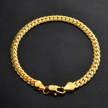 Load image into Gallery viewer, Hot Fashion Jewelry Simple 18k Yellow Gold Bracelet(Gold) - Mega Discount Store Ghana