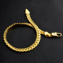 Load image into Gallery viewer, Hot Fashion Jewelry Simple 18k Yellow Gold Bracelet(Gold) - Mega Discount Store Ghana
