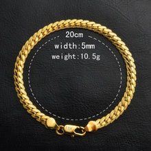 Load image into Gallery viewer, Hot Fashion Jewelry Simple 18k Yellow Gold Bracelet(Gold) - Mega Discount Store Ghana