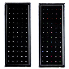 Load image into Gallery viewer, 60 PCS Color Mixed Diamond Shape Stainless Steel Nose Stud Rings L Shaped Piercing Jewelry - Mega Discount Store Ghana
