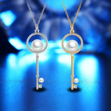 Load image into Gallery viewer, Summer Trend Diamond Shape Bead Key Necklace for Female(Gold) - Mega Discount Store Ghana