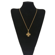Load image into Gallery viewer, Saint Benedict Jesus Cross Exorcist Saint Pendant Necklace(Gold) - Mega Discount Store Ghana