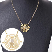 Load image into Gallery viewer, Brand New Fashion Time Converter Hourglass (GMT+8) Necklace(Gold) - Mega Discount Store Ghana