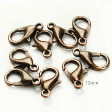 Load image into Gallery viewer, 100 PCS 12mm DIY Jewelry Accessories High-quality Alloy Lobster Claw - Mega Discount Store Ghana