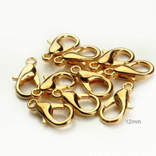Load image into Gallery viewer, 100 PCS 12mm DIY Jewelry Accessories High-quality Alloy Lobster Claw - Mega Discount Store Ghana