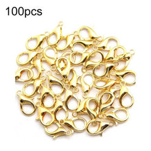 Load image into Gallery viewer, 100 PCS 12mm DIY Jewelry Accessories High-quality Alloy Lobster Claw - Mega Discount Store Ghana